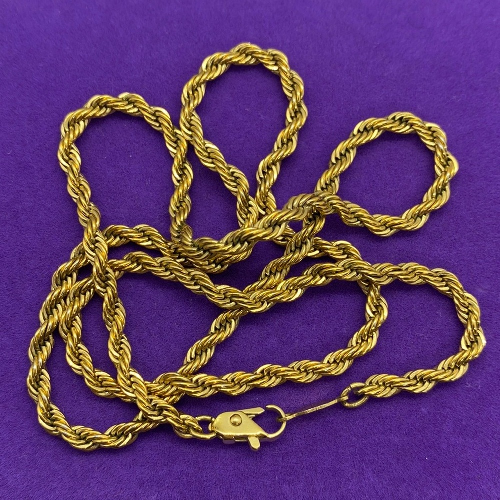 💛 22k Vintage Gold Plated Necklace